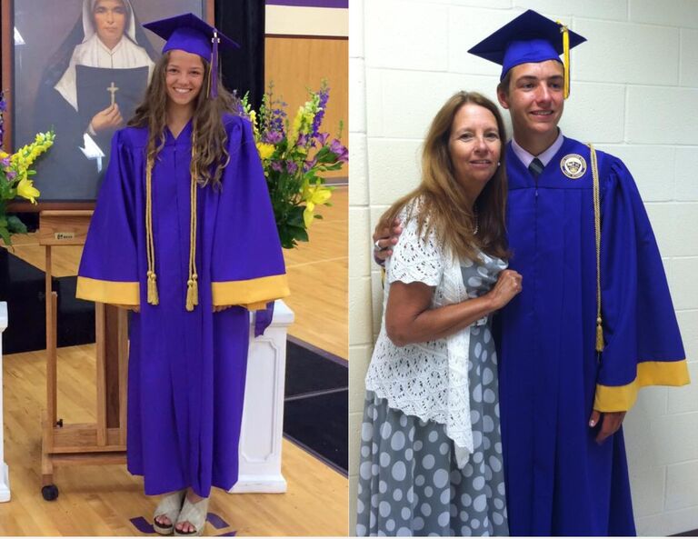 Our story ~technically~ starts in high school, where we both attended GCHS (but did not talk to one another.)