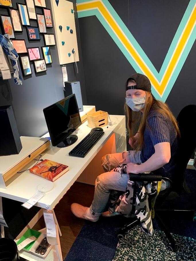 Our first IKEA trip in preparation for our move!