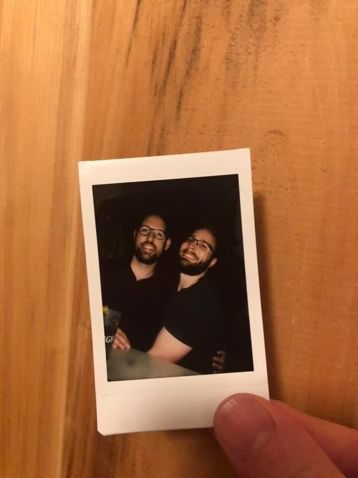 Austin and Jason celebrate two years as a couple. 
