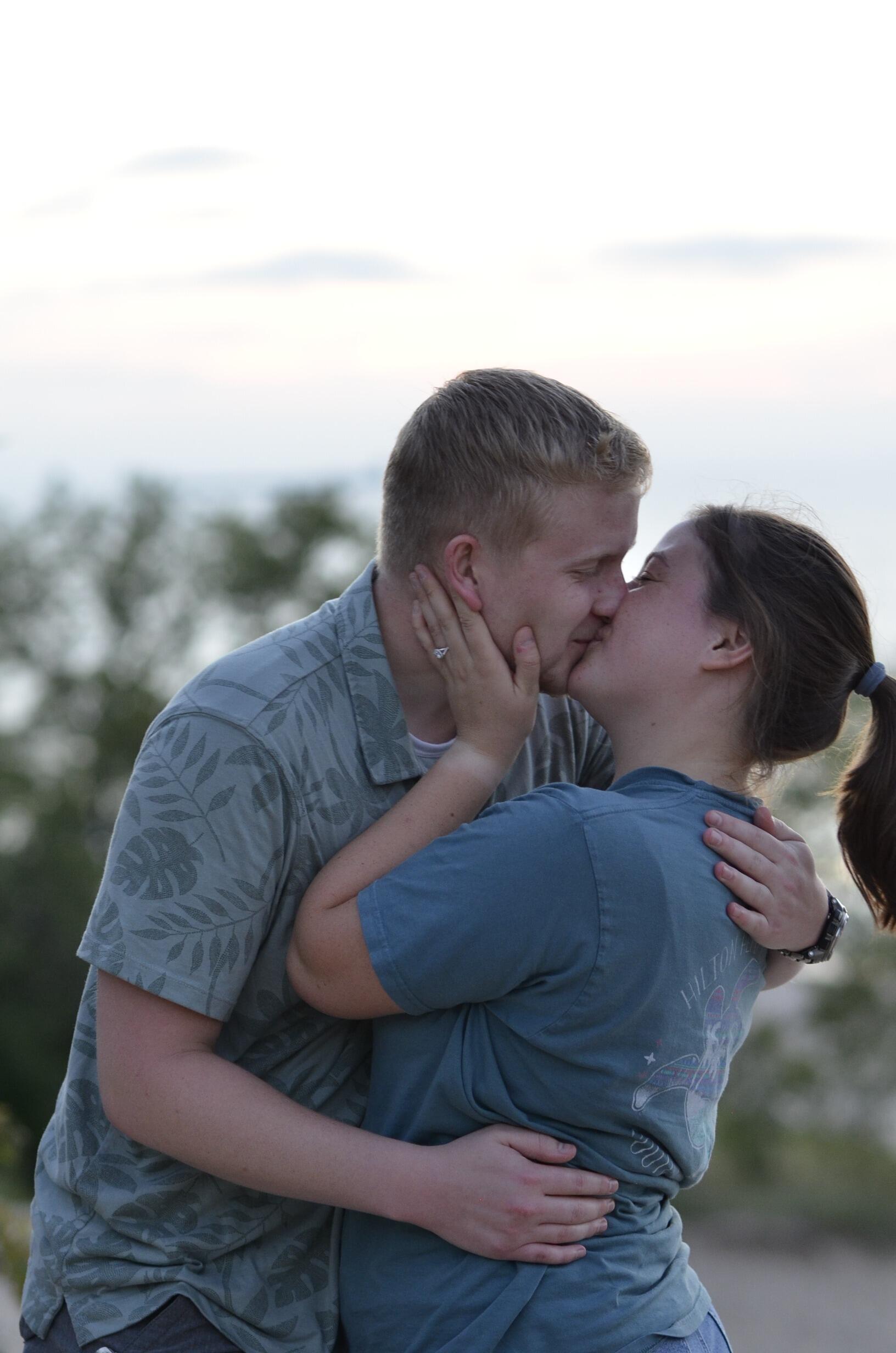We got engaged! 