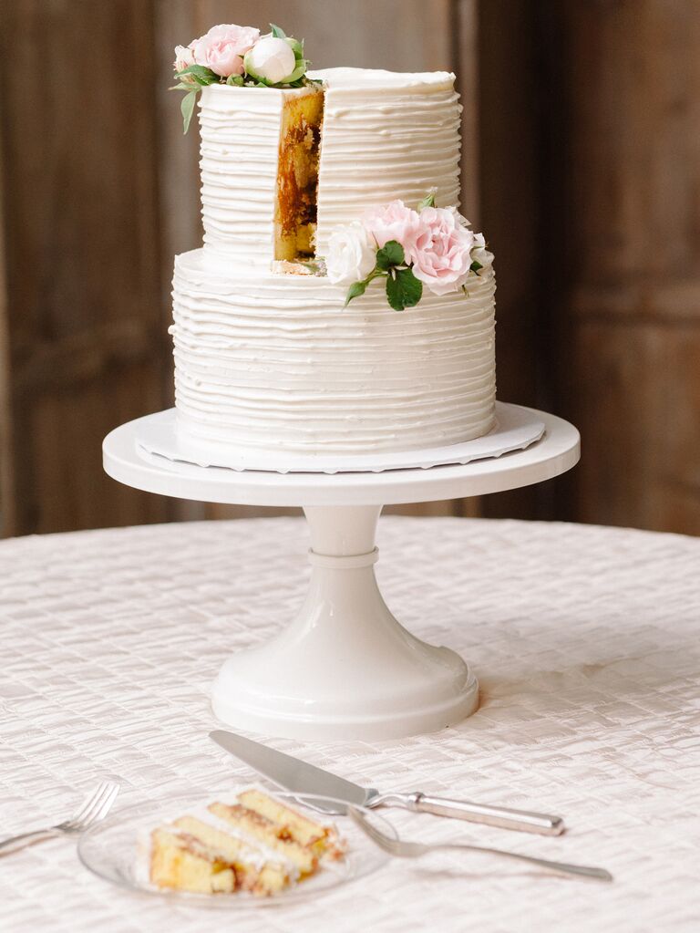 Wedding Picture Simple Wedding Cakes With Flowers