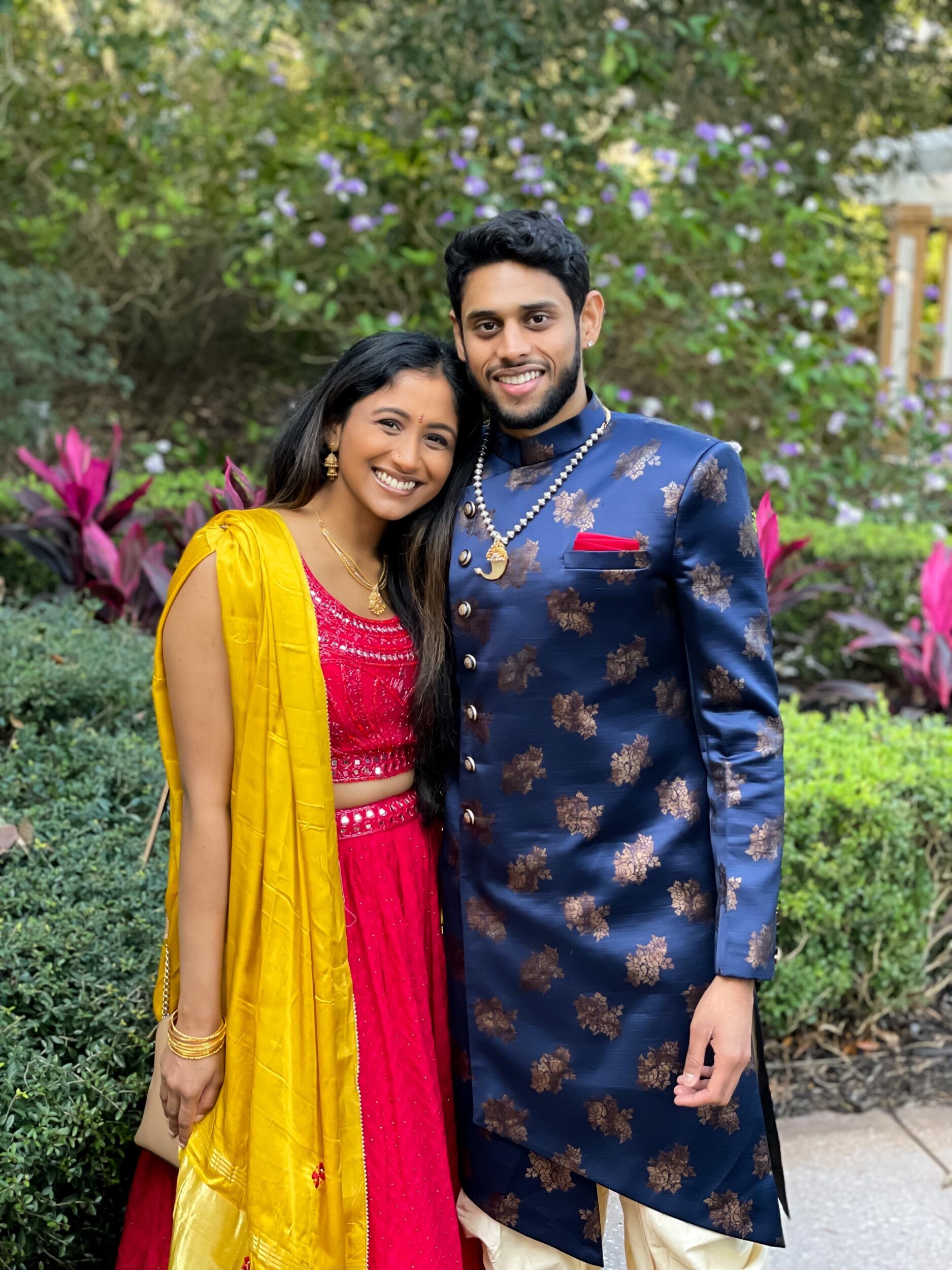 Our first wedding together! Got an amazing wedding date for life!