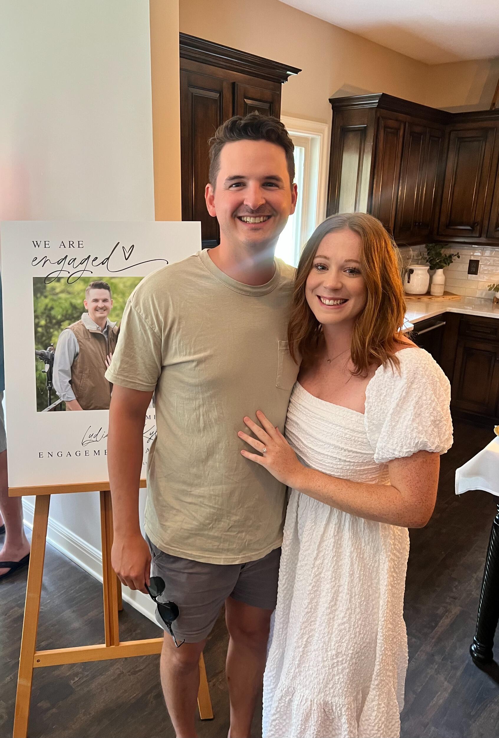 Continuing to be showered with love with another engagement party in Lee's Summit, MO with friends and family!