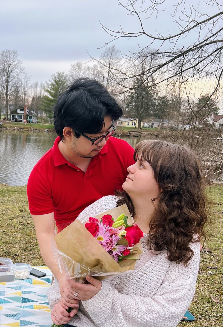 The day we got engaged!