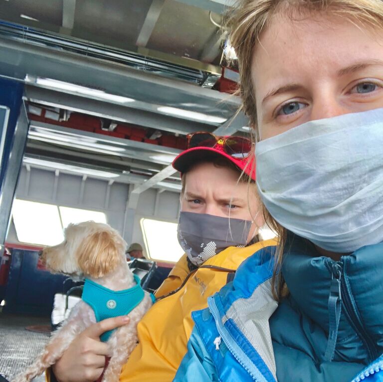 Maggie, Eric, and Stuart spend the next year enduring the pandemic, working remotely in their 500 sqft apartment, and periodically escaping to Mackinac to restore their sanity. 