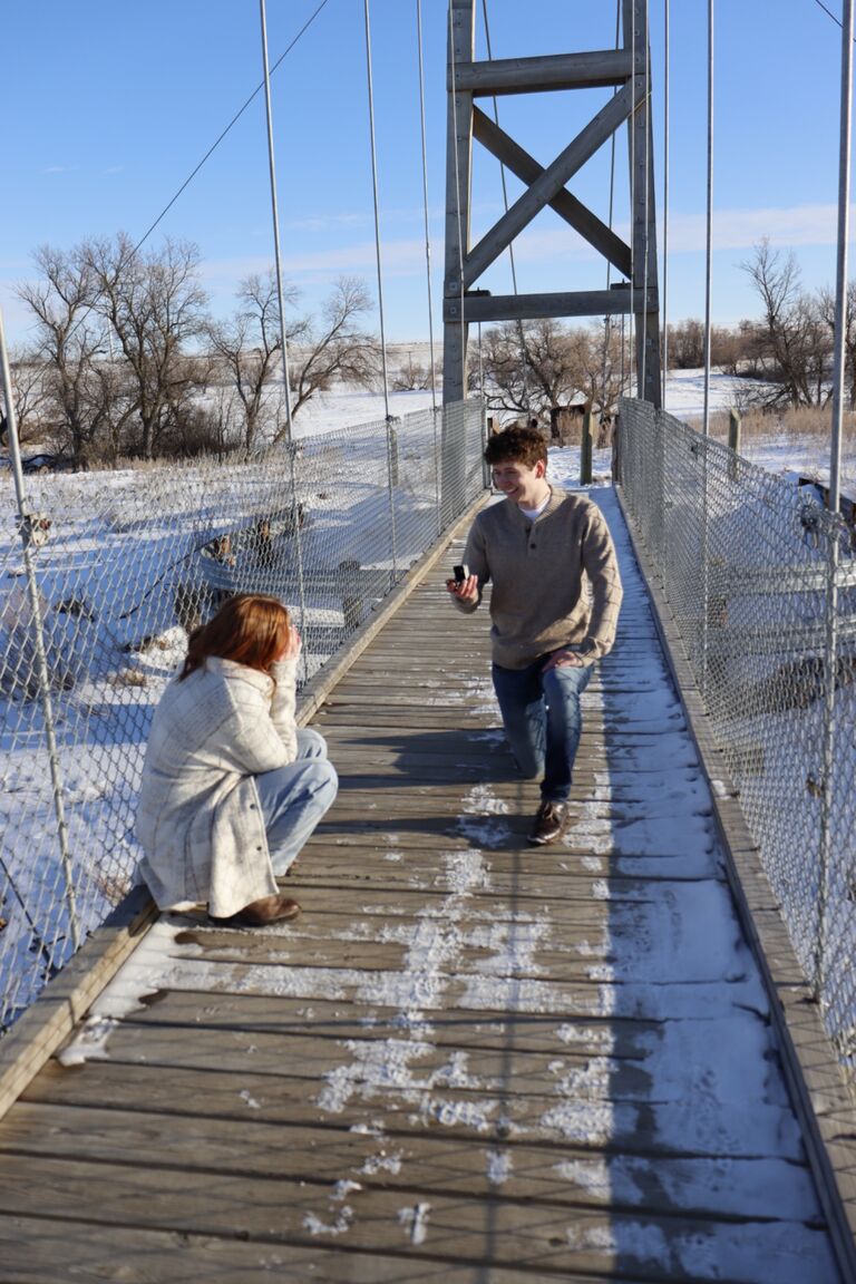 The day we got engaged