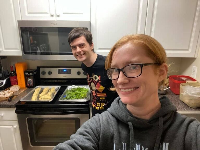 We moved in together shortly before our 4th anniversary.