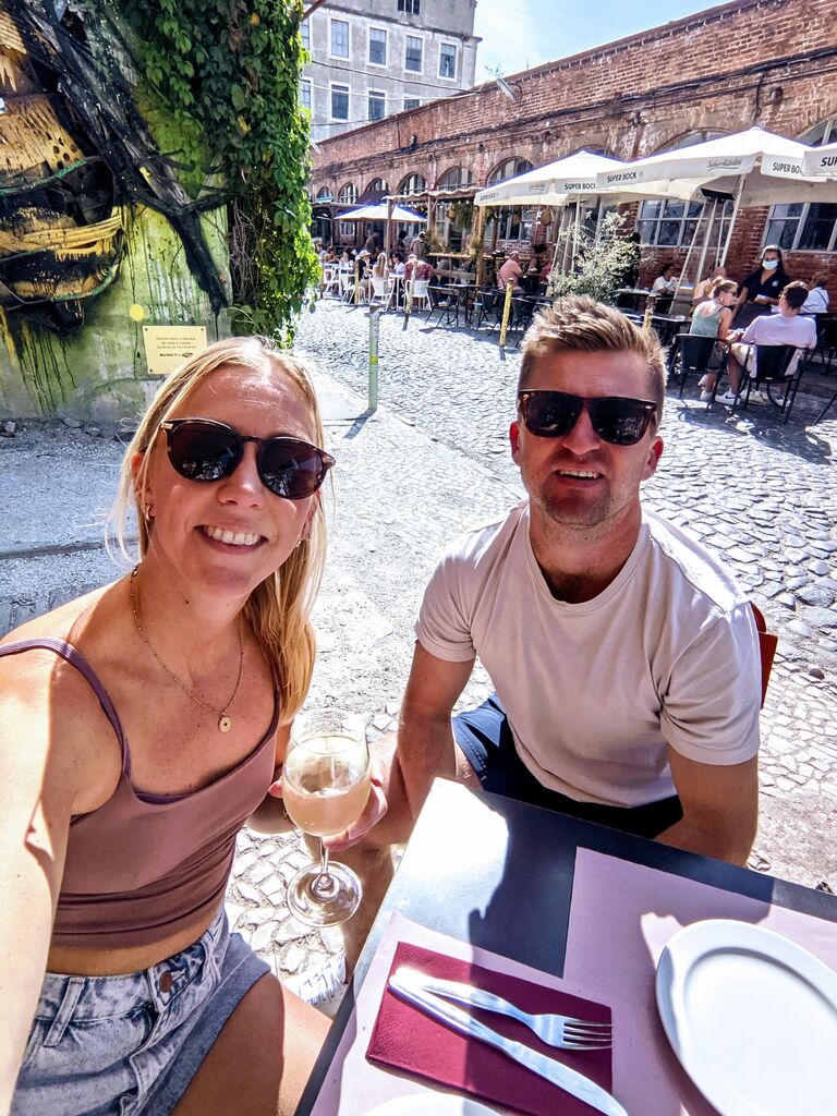 First holiday in Lisbon.