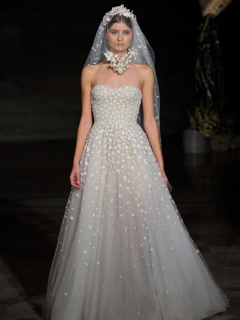 Pearl Wedding Dress by Reem Acra
