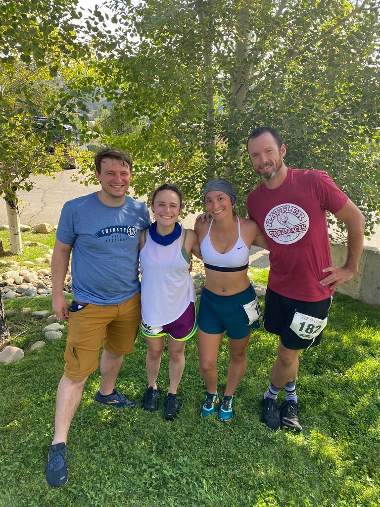 Somehow Emily and Seth talked Tessa into getting back into running again.....