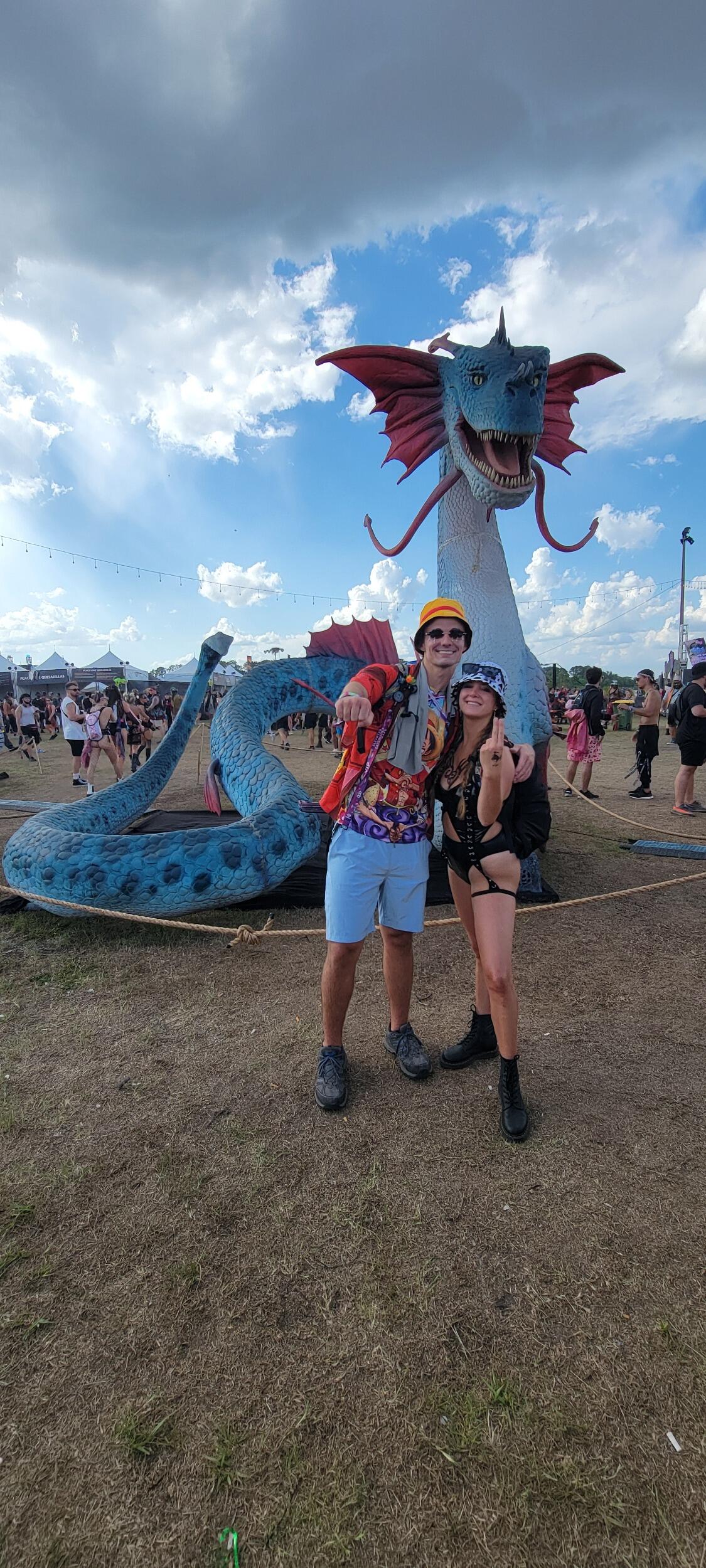 Second year together at Forbidden Kingdom.