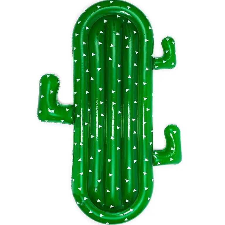 Cactus-shaped pool float by The Knot Shop. 
