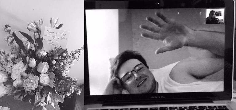 Little did they know, they would be celebrating their official 1 year together over FaceTime after Paige moved to Australia for 2 years. 