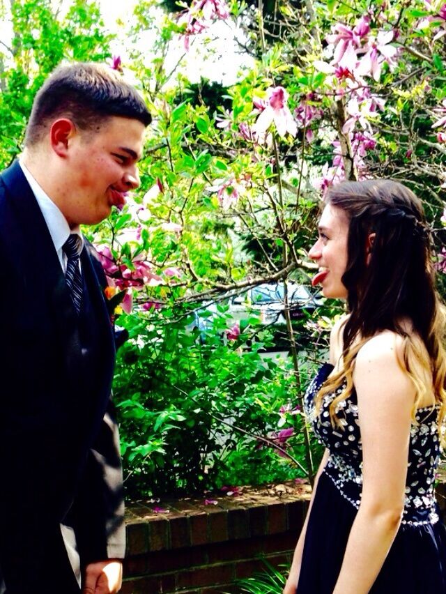 One fateful day in Aurora High School in the Spring of 2014, a boy from the back of band class yelled "Becca is a man!" This made Becca giggle and turn bright red as she had no idea who this guy was or why he was calling out to her like that. Shortly after, the two were introduced by a mutual friend and they quickly became best friends, bonding over their shared love for TV shows, music, food and just being really weird!