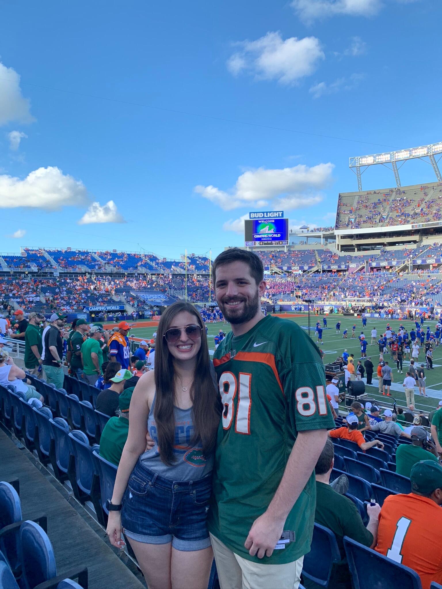 Florida Gators vs. Miami Hurricanes game 🏈
