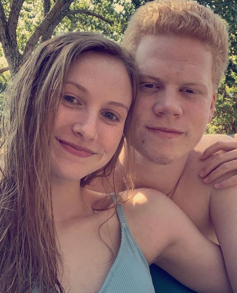 The next year, we ended up in the same friend group. After a couple of months, we had grown to be each others best friend. On June 13, 2019 at Lake Lavon we decided that we wanted to give dating a shot. Best decision ever! 