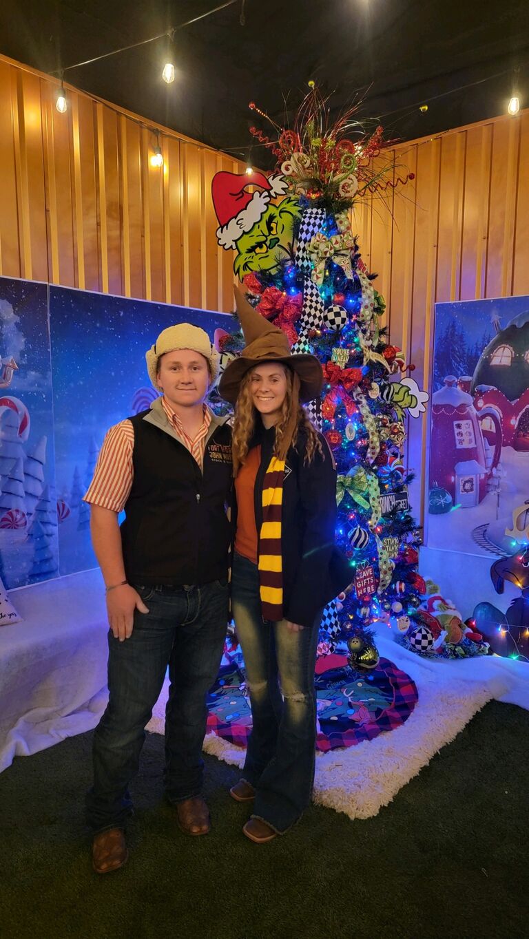 "First spent" Christmas together 