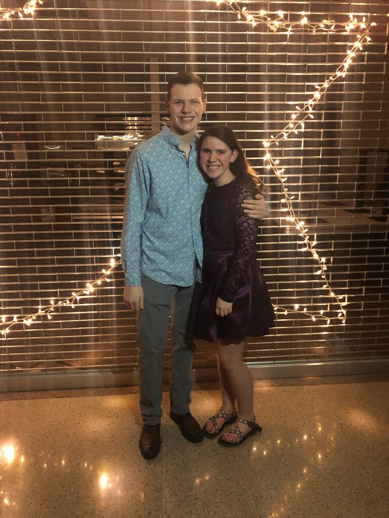 Josh surprised Katrina at Winter Carnival!