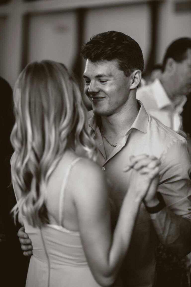 Our sweet friends' wedding! This picture makes me cry lol