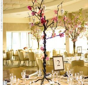 Cherry Blossom Wedding Flower Arrangements