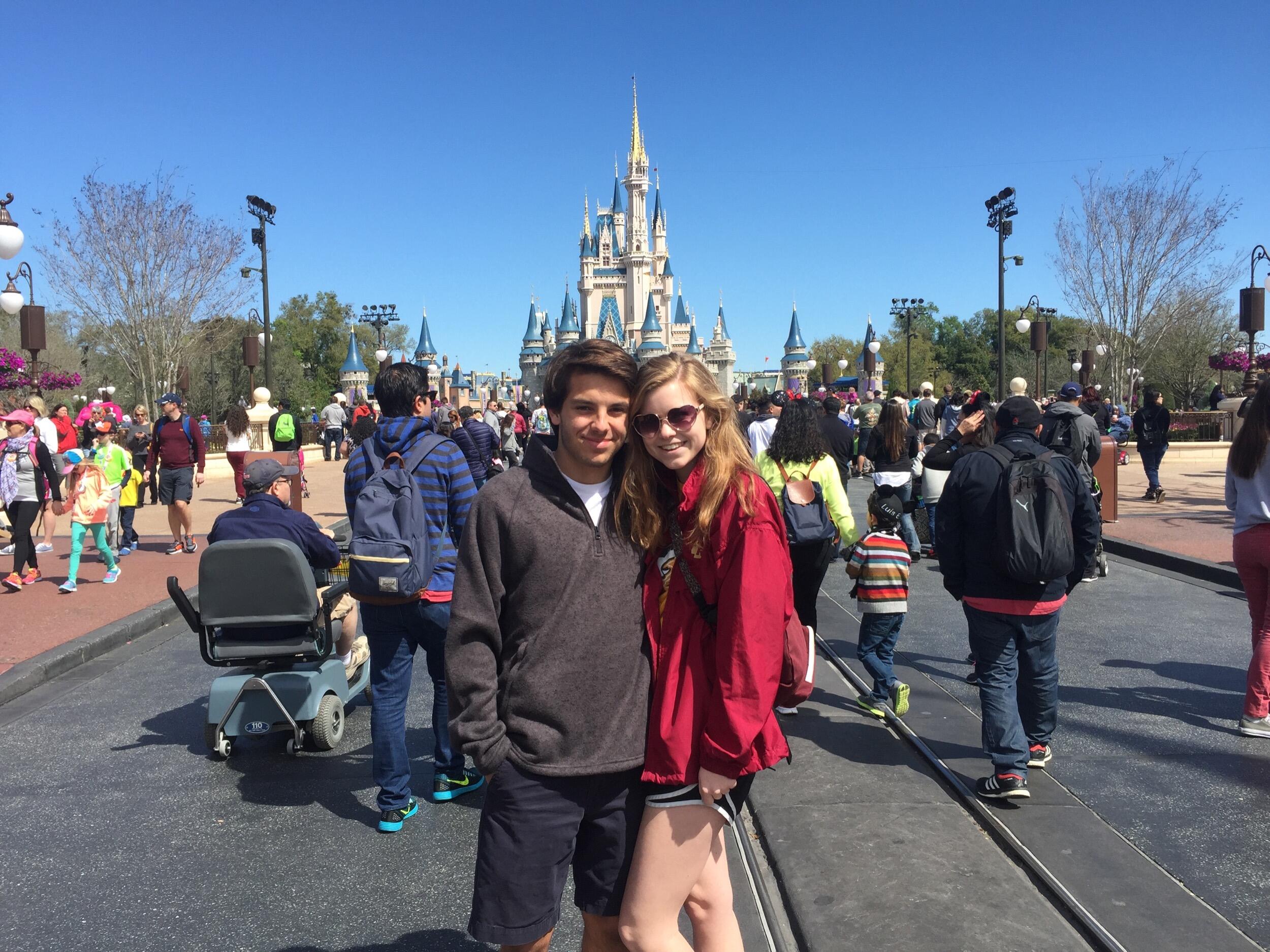 Our first trip together (just so happened to be to Disney World) - 3 Months