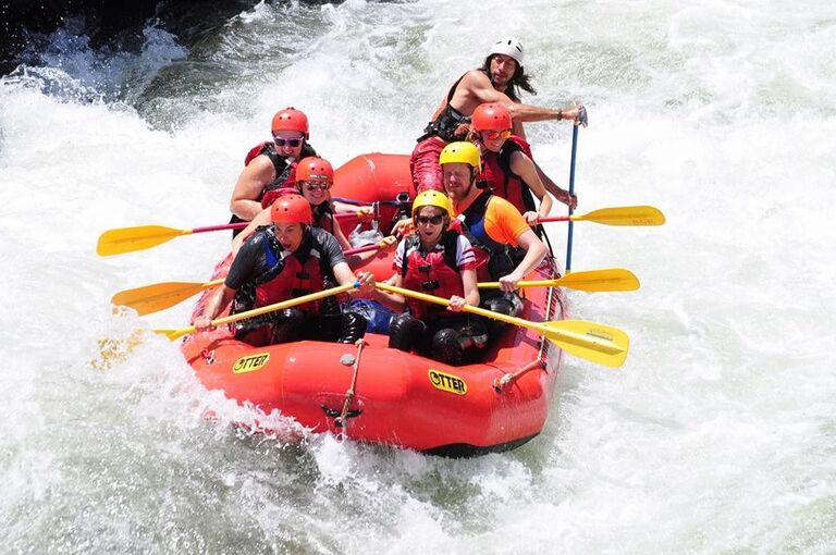 white water rafting
