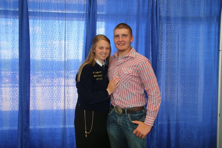 State convention where I retired from State FFA Office.