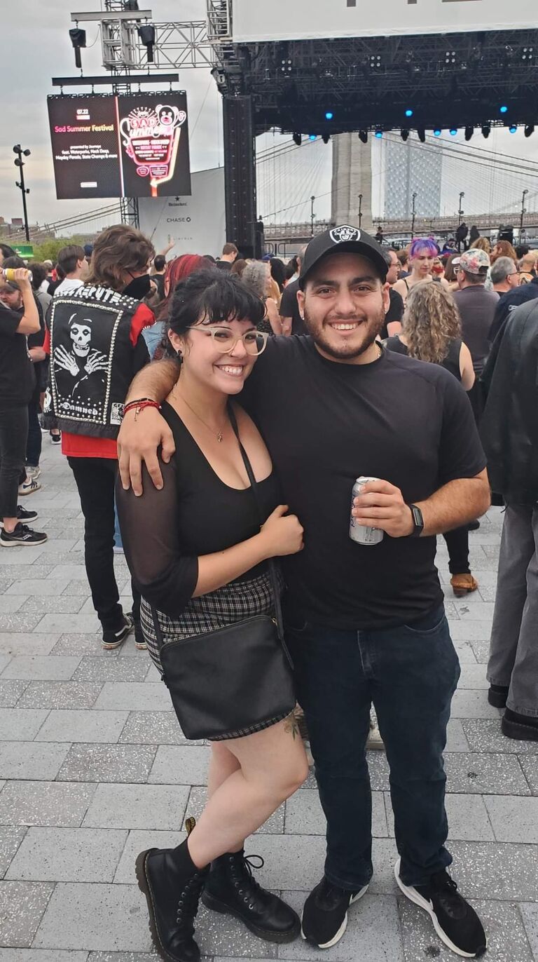 Starting a tradition - punk show dates!