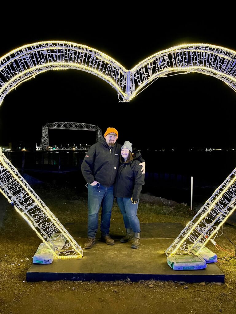 Our first trip to Bentleyville. We went with my sister, David, and my nephews. 