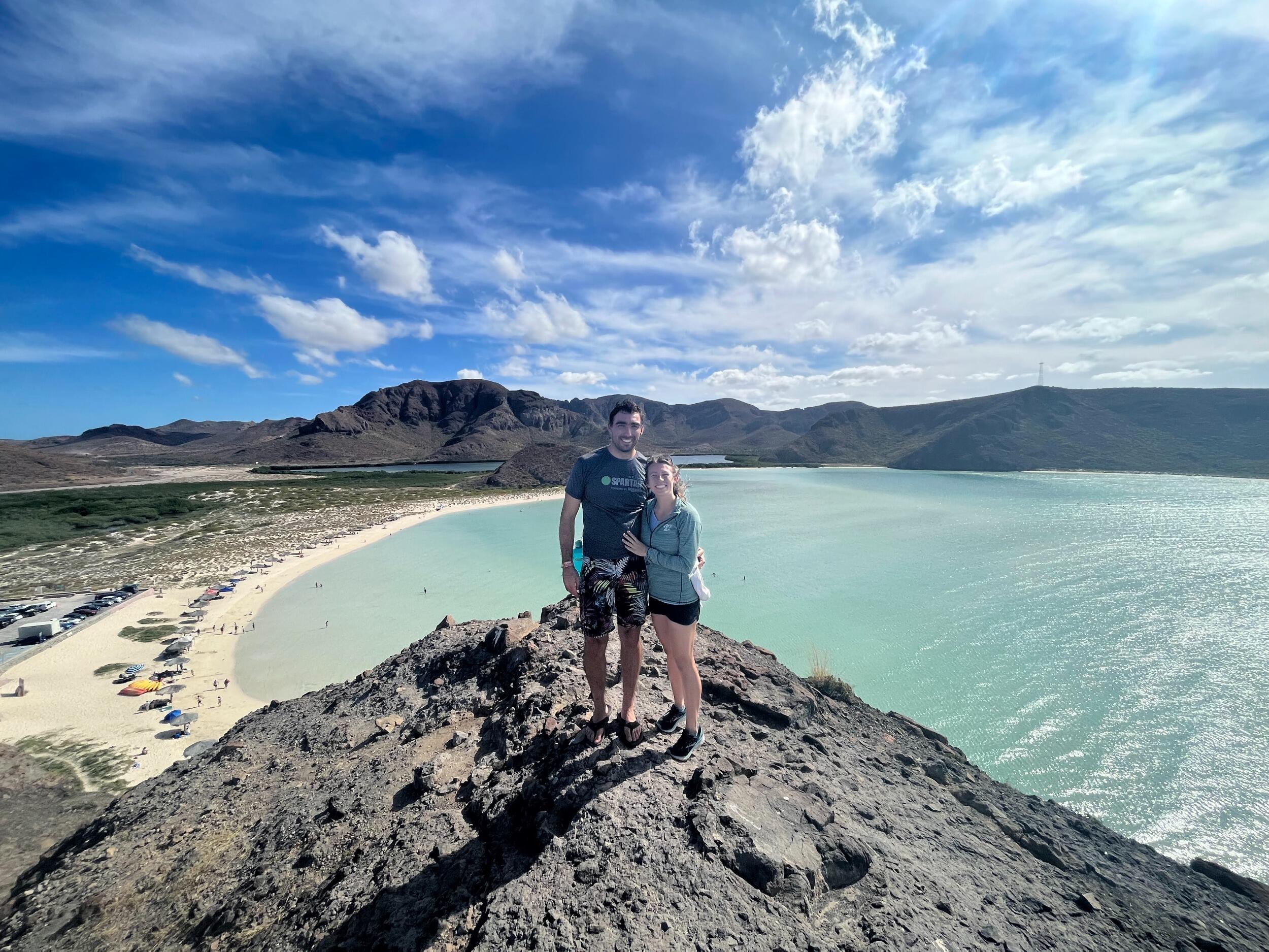 La Paz, Mexico for Christmas with Sean's family 