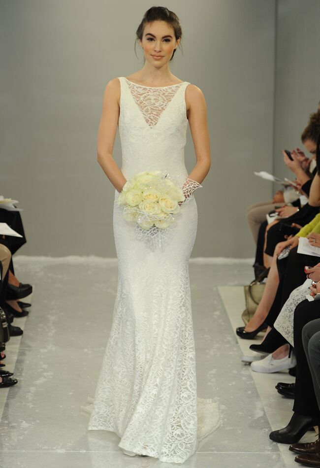 Theia Fall 2015 Wedding Dress Collection Includes Knit Turtleneck Dress