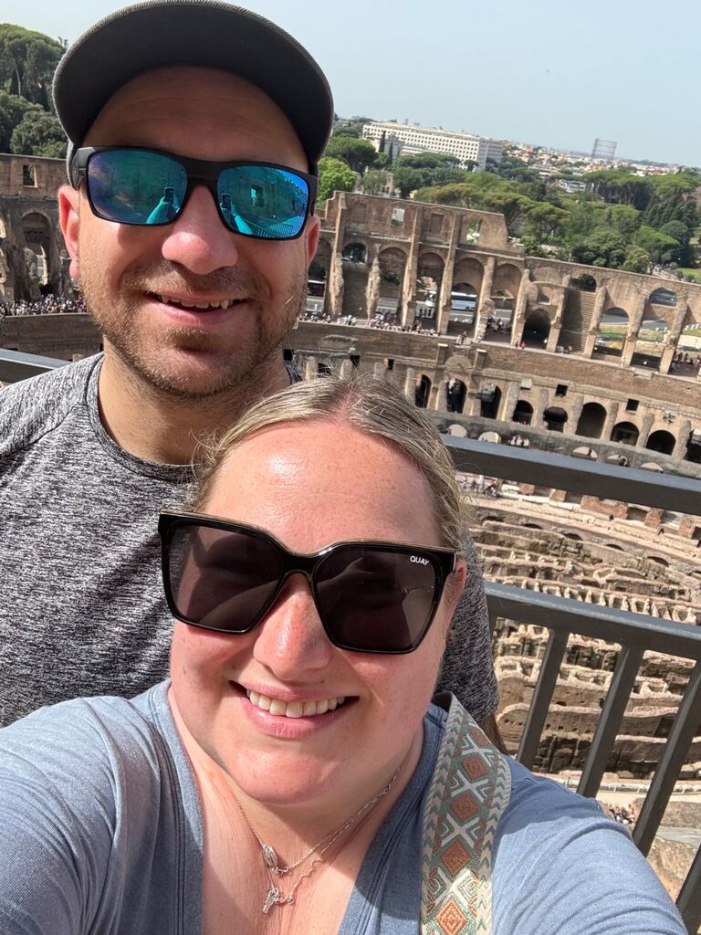 First trip abroad together. Visiting Florence, Capri, Positano, and Rome, Italy. 