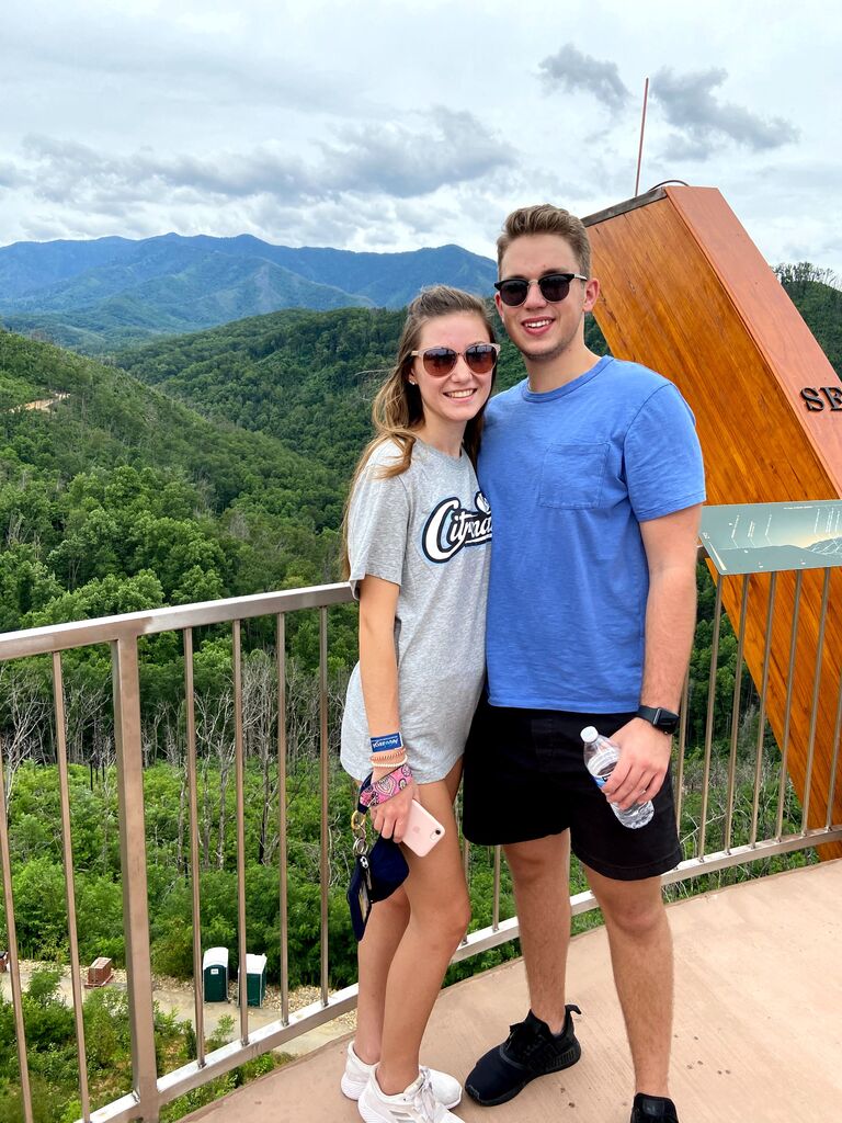 Connor's birthday in Gatlinburg, TN