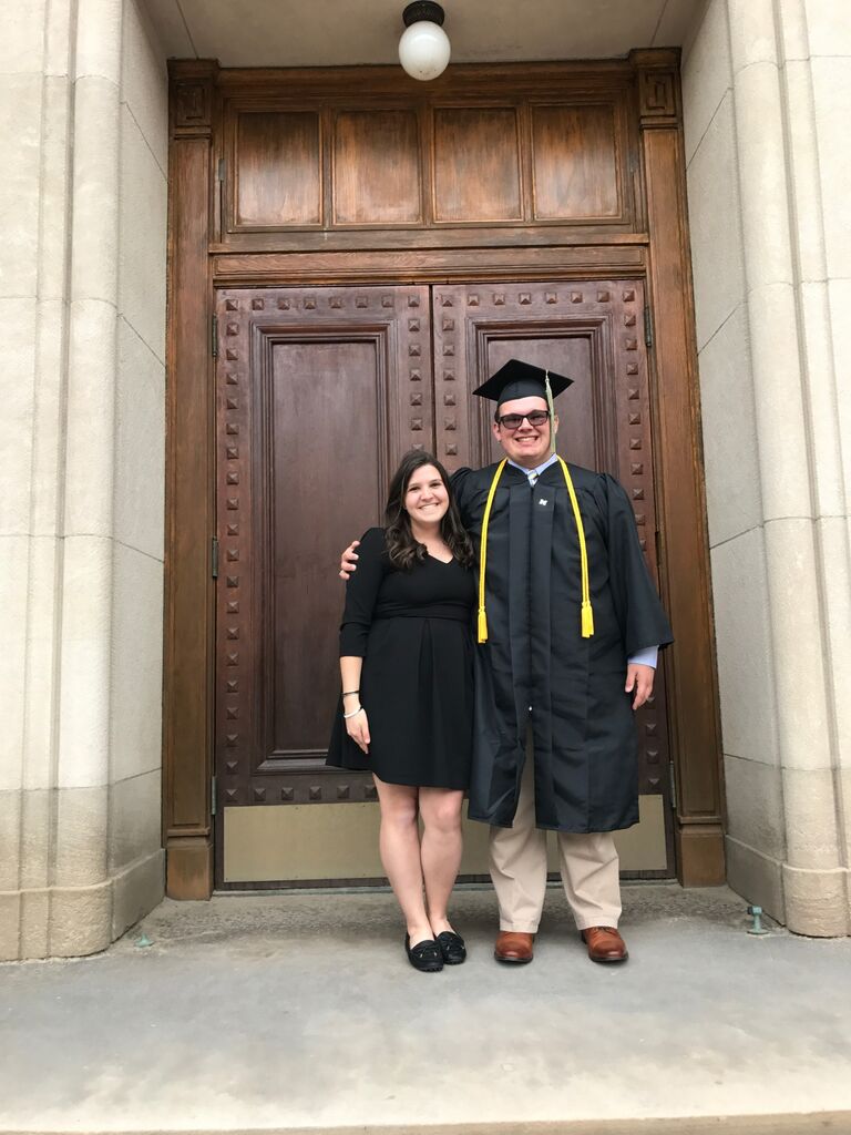 Erik graduates from the University of Michigan!