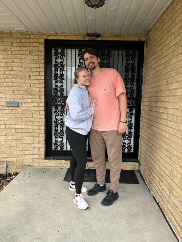 Our first home together