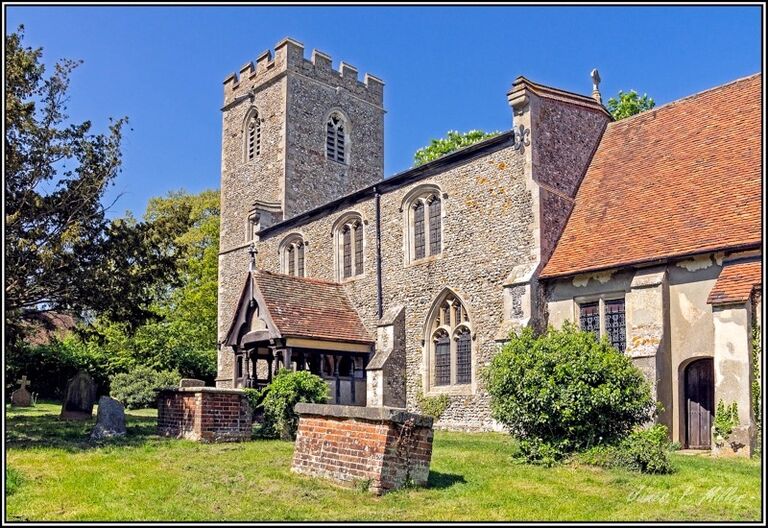 1:00pm: Bridal party arrive at Holy Trinity Church. Braggon's Hill, Bury Saint Edmunds IP29.