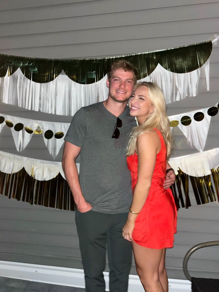 Started going on dates and crushing on each other, so he got the invite to my 24th birthday party!