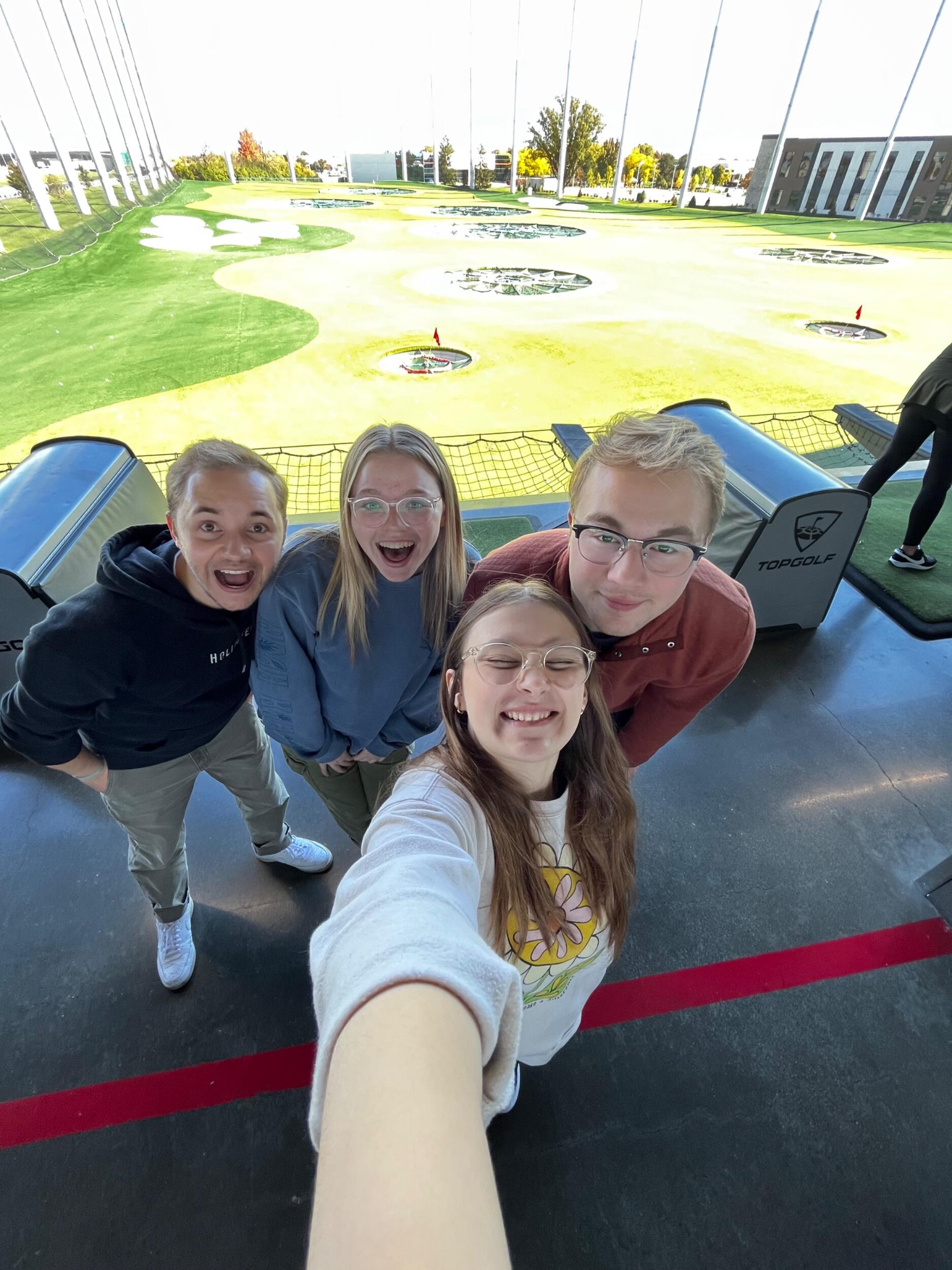 First double date with the squad!