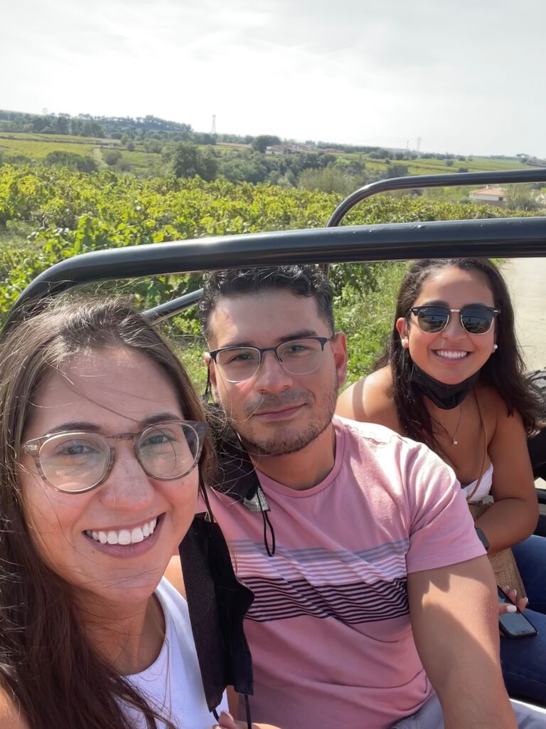 exploring vineyards in barcelona with Krystal