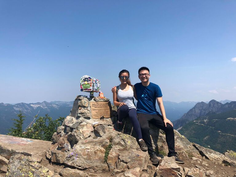 We hiked a lot in Seattle, including our longest hike to Mailbox Peak!