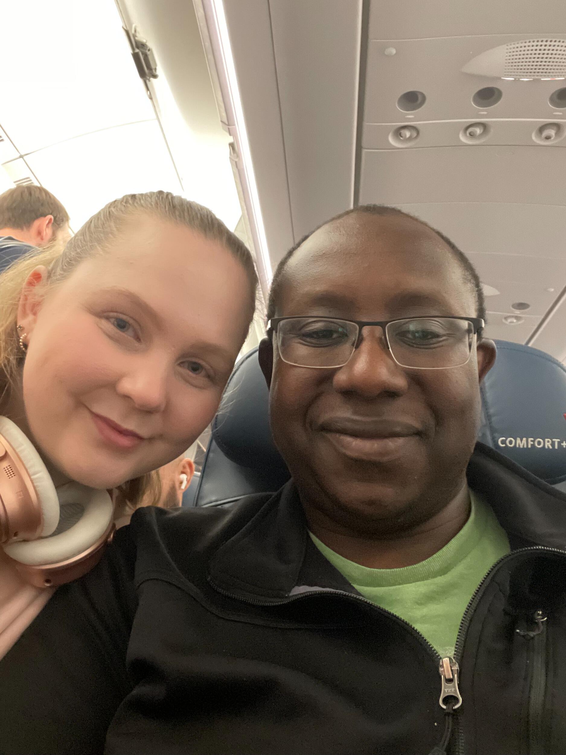 Returning from New Year's Eve in North Dakota!