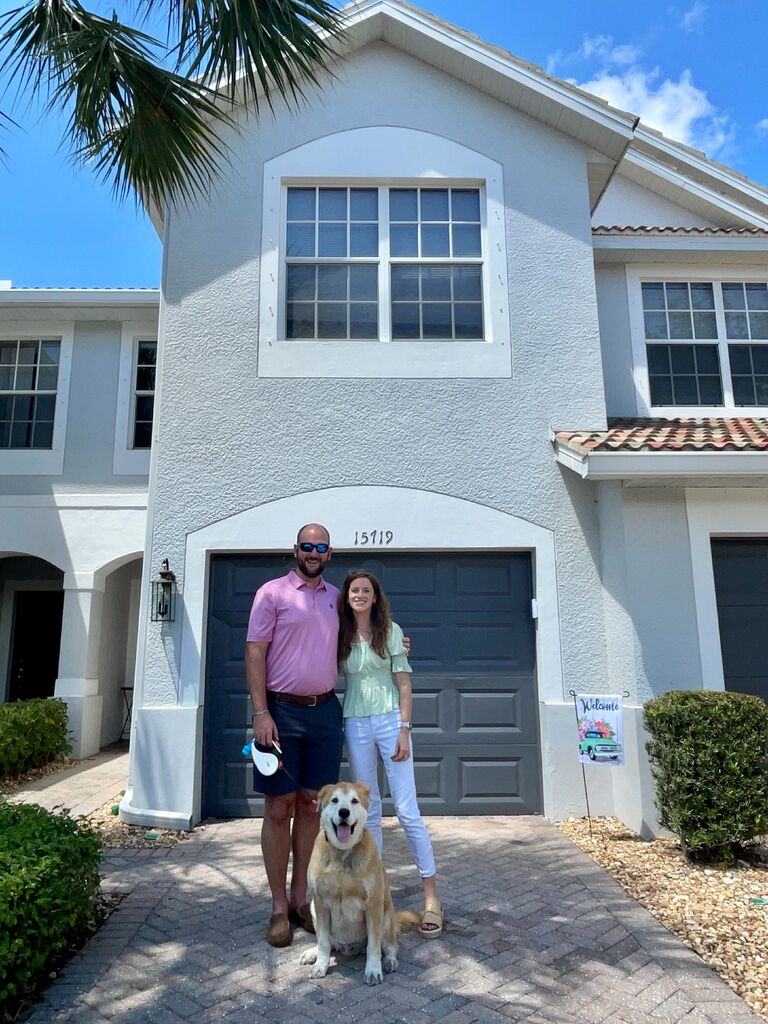 Our first home in Naples, FL