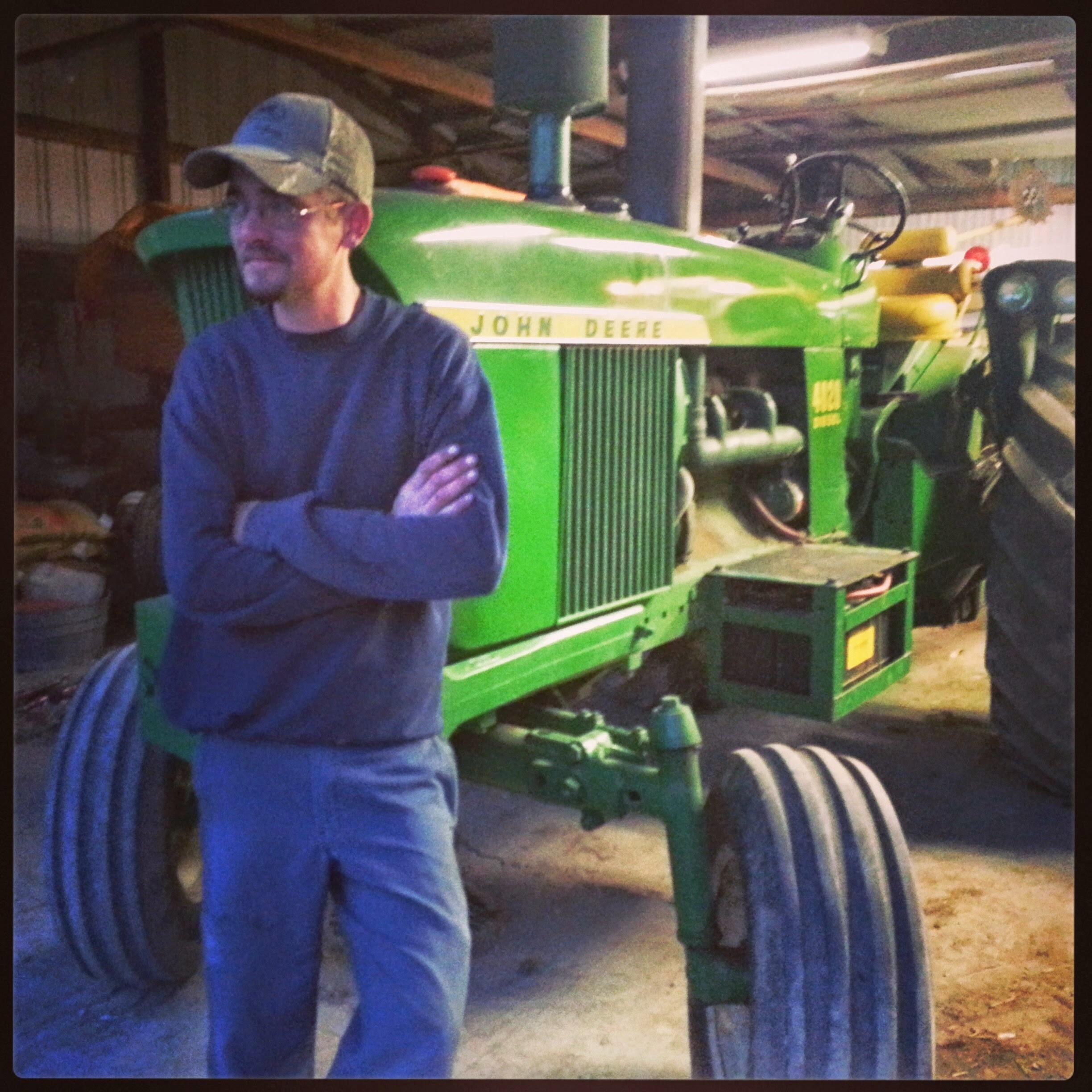 Labor Day Weekend at the Oakwood bar, this man asked me out and sadly I turned him down. Thankfully he didn't stop trying to talk to me and in December of 2012 I finally agreed to a 'date'. He had me over to his appartment and cooked me breakfast for dinner. The rest is history.