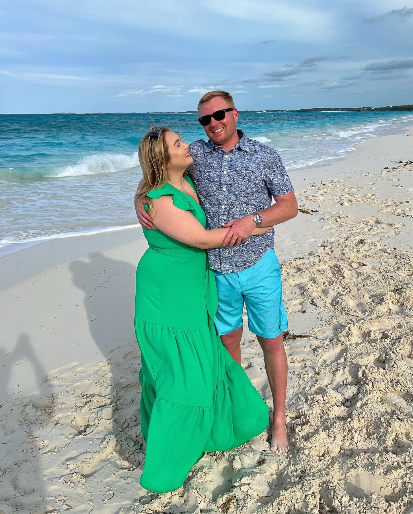 Taylor & Will have traveled the world together going to several destinations. One of their favorites being Exuma, Bahamas. Taylor, Will, & her family have gone the last 3 years in their relationship. One of Will's favorite stories is during their last trip to the bahamas-- Taylor almost got attacked by a baracuda while her mom, Lisa, used Taylor as a human shield for her own protection. Between the screaming, panic, & laughter, they think the baracuda changed his mind... Haha!