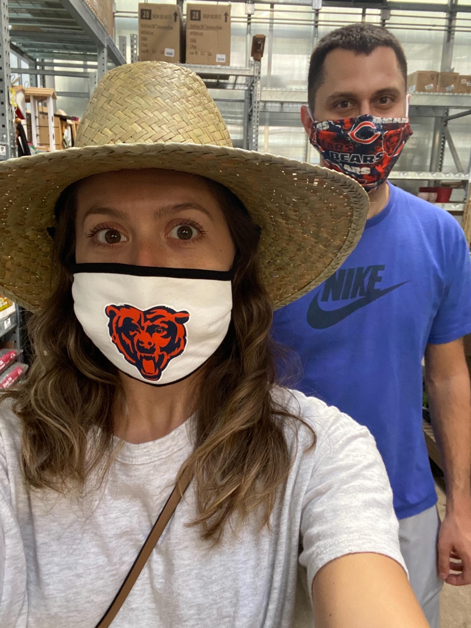 We navigated (and continue to  navigate) the pandemic together, and made lots of trips to Home Depot for project supplies. 