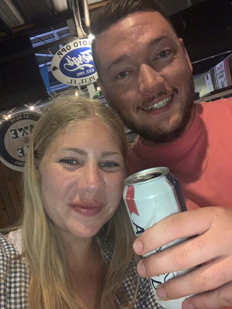 We had our first date at Ferg's Sports Bar talking for hours with plenty of Ultras and tequila shots...and the rest was history! ❤️