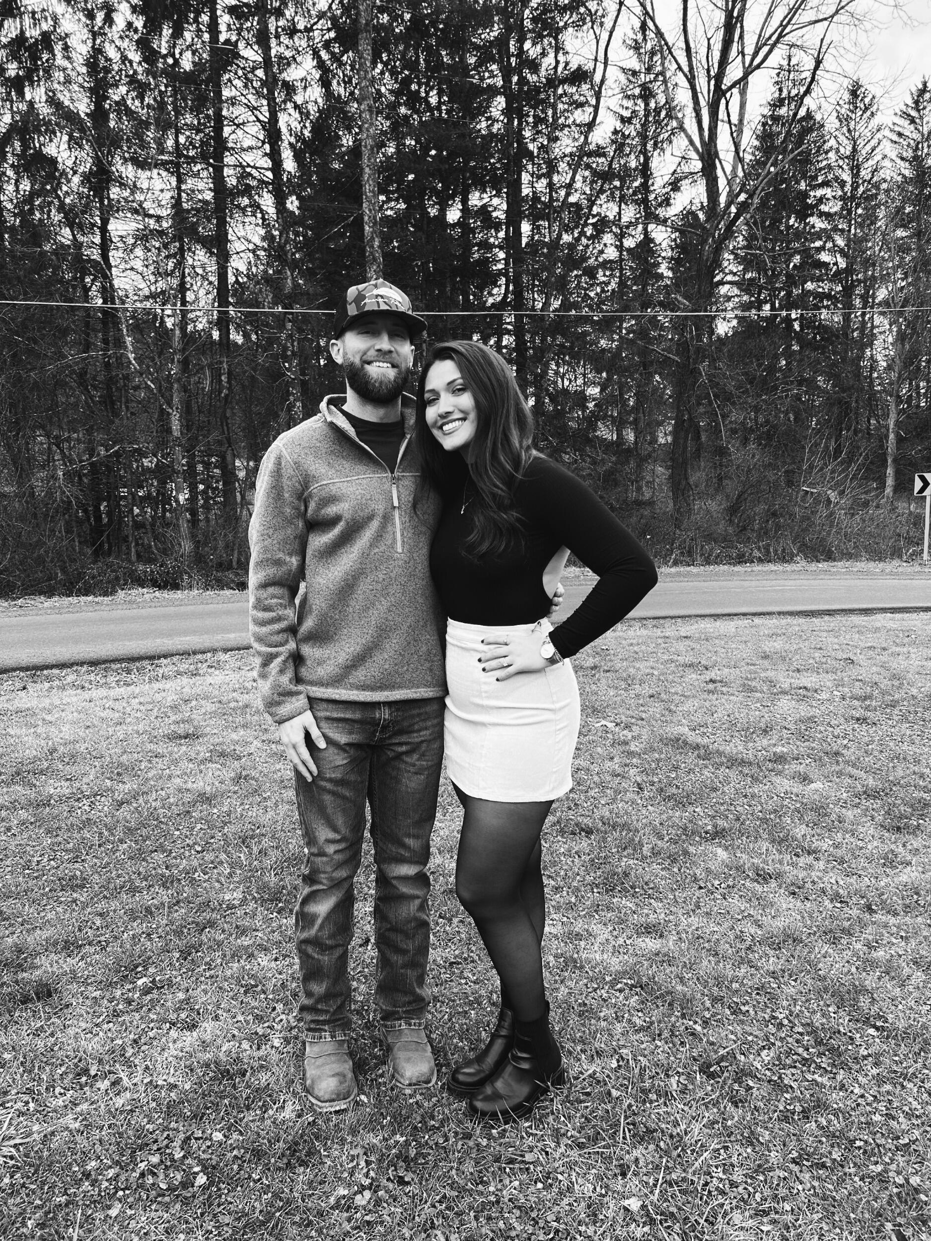 Celebrated their first Christmas as an engaged couple.