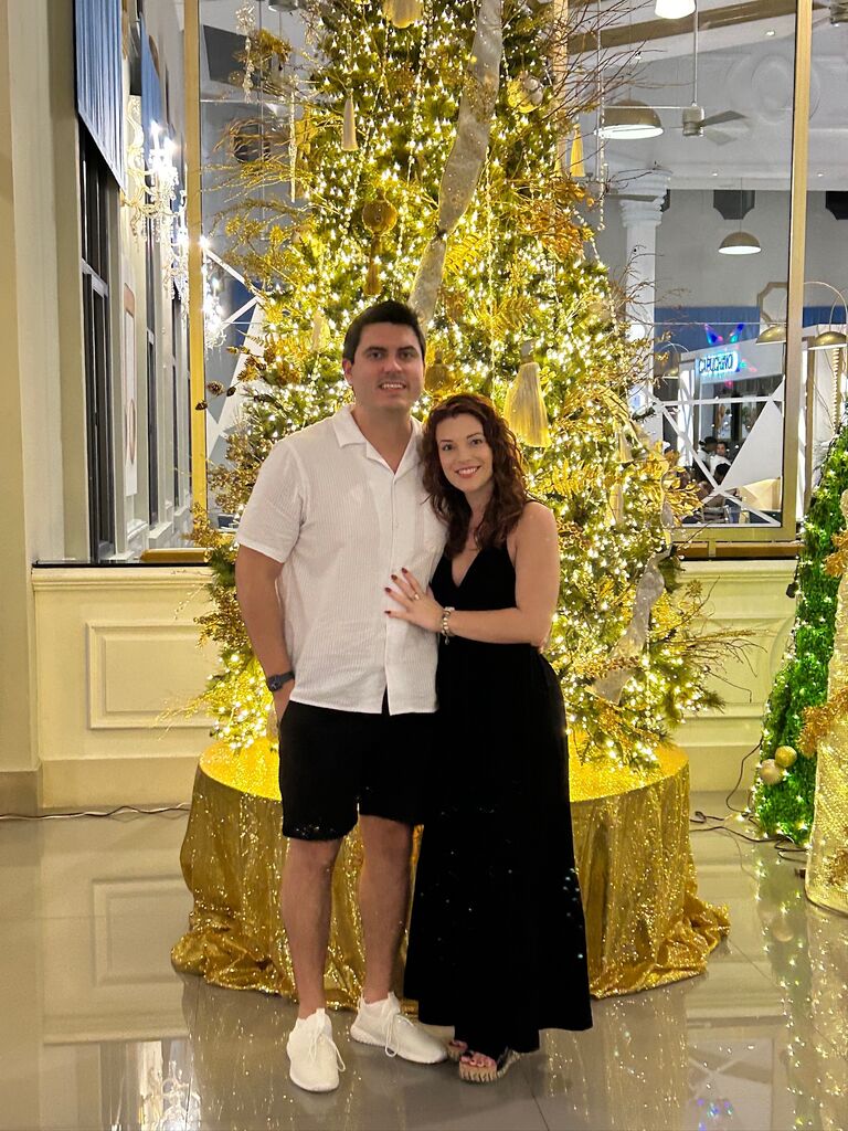 Trip to Dominican Republic with groomsman, Ben & fiancé, Maricela 