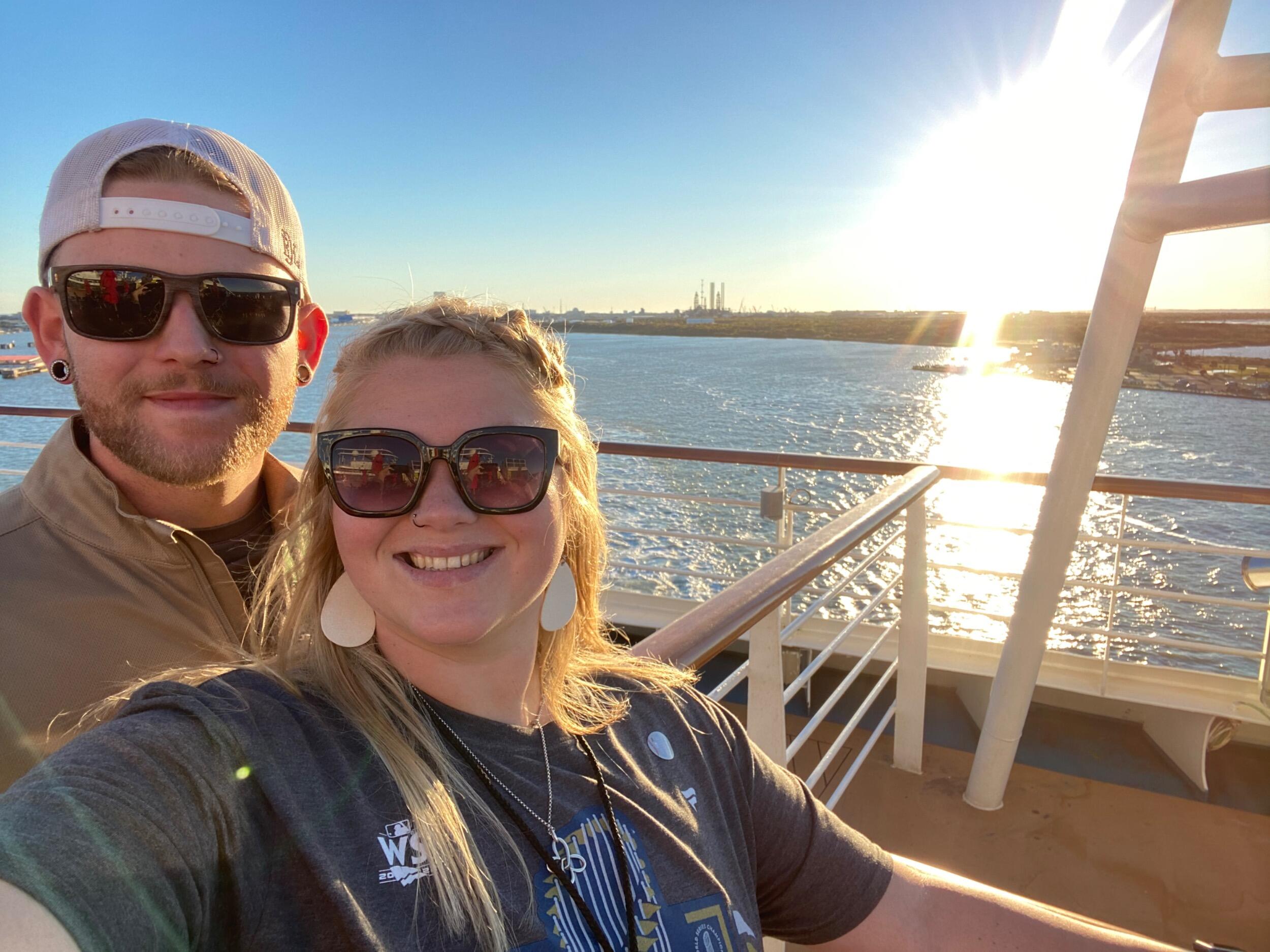 Our first of many cruises 🚢 