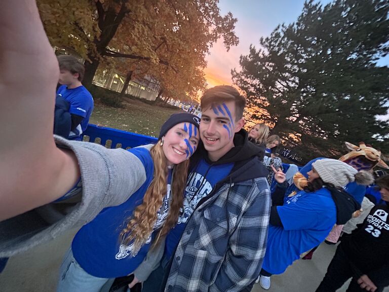 Last football game 